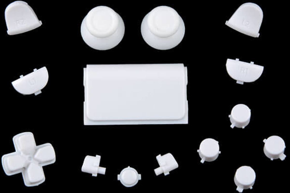 PS4 controller button replacement set wit